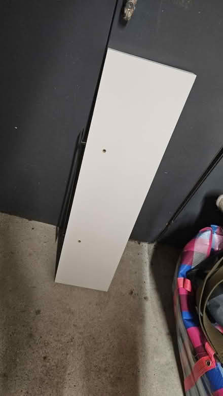 Photo of free White shelf with fixings (CM15 Shenfield) #1