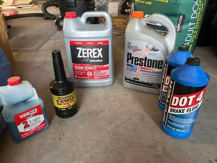 Photo of free Partially used auto fluids (Near Unser and southern) #1