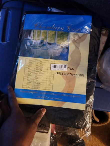 Photo of free 3 Table cloths (Temple Hills,MD) #2