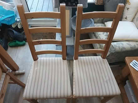 Photo of free 2x dining table chairs (Crookes (S10)) #1