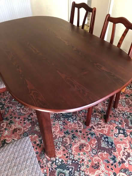 Photo of free Dining room table and chairs (L9) #2