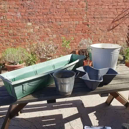 Photo of free Garden containers, various (Bow E3) #1