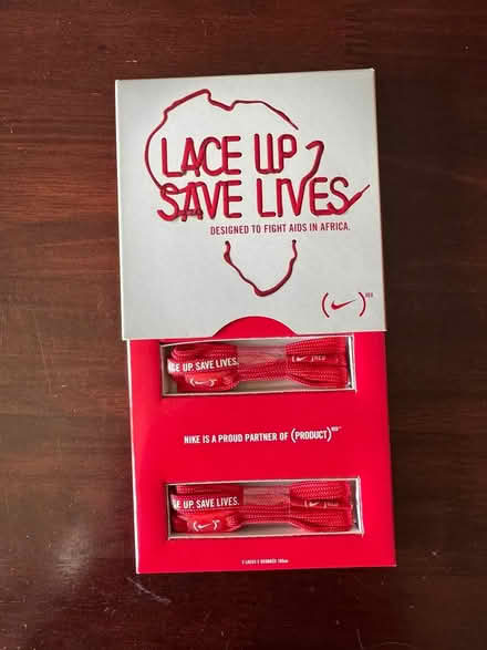 Photo of free Nike Red laces (Hill East) #1