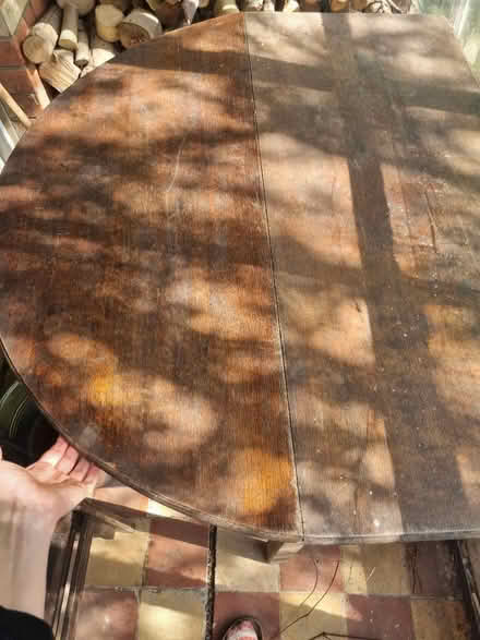 Photo of free Wooden table (Tonbridge) #2