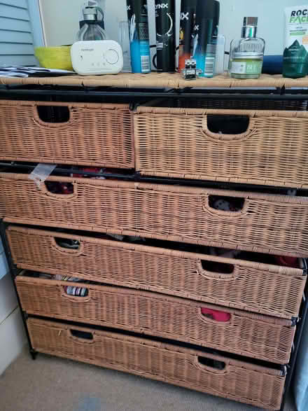 Photo of free Rattan Chest of Drawers (CT11) #1