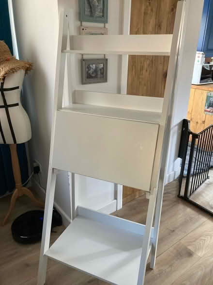 Photo of free White Ladder Desk Storage Unit (West Wycombe) #1
