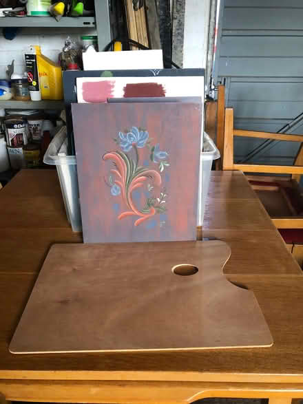 Photo of free Paint boards & pallet board (Packsaddle BA11) #1