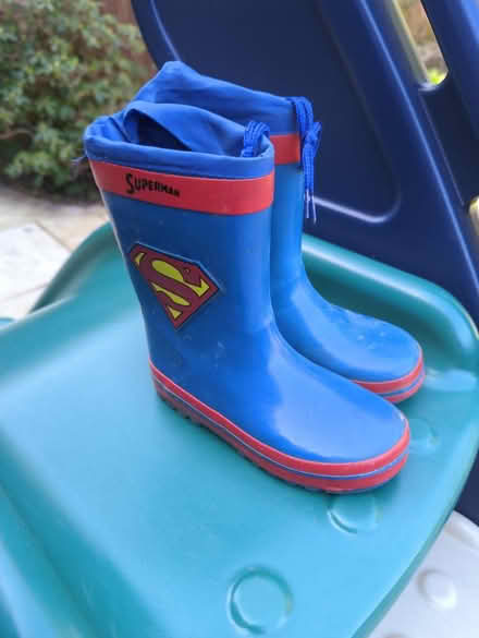 Photo of free Superman wellies. Kids size 11 (Harmans Water RG12) #1