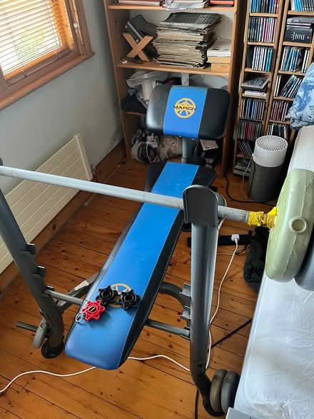 Photo of free Weights & bench & Stretch bench (Kilmacud Road Dublin. Near M50) #2