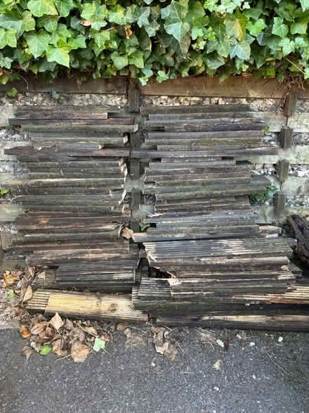Photo of free Wooden Decking Planks Wood Burner (Sheepbridge S41 Chesterfield) #1