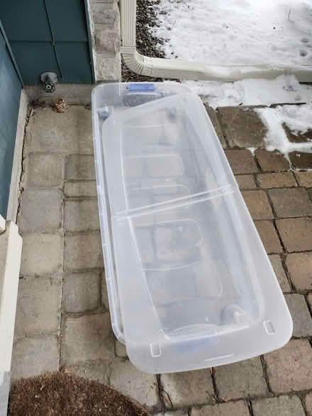 Photo of free Plastic bin (Mooney's bay) #1