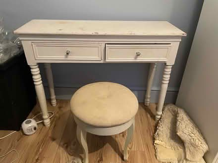 Photo of free Old dresser and stool (Whitefield (M45)) #1