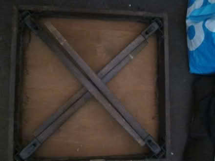 Photo of free Square Folding Table Card Gardening desk Cafe Vintage Vono (Canonbury N1) #3