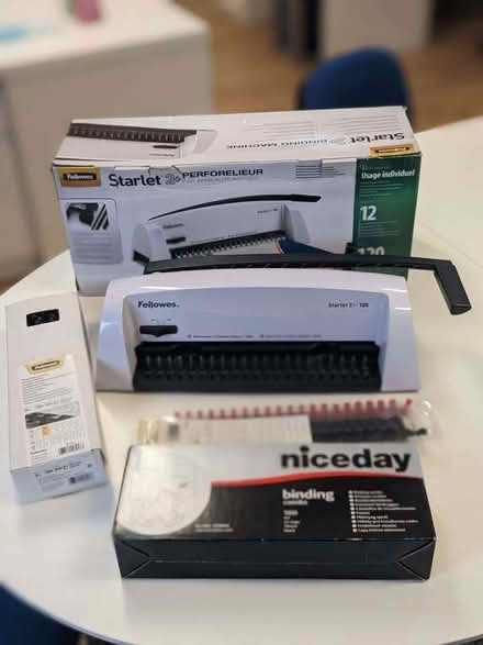 Photo of free Binding machine with acetate covers and binding combs (Woodmancote GL11) #2