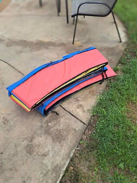 Photo of free 14th trampoline frame and net (southwest austin) #1