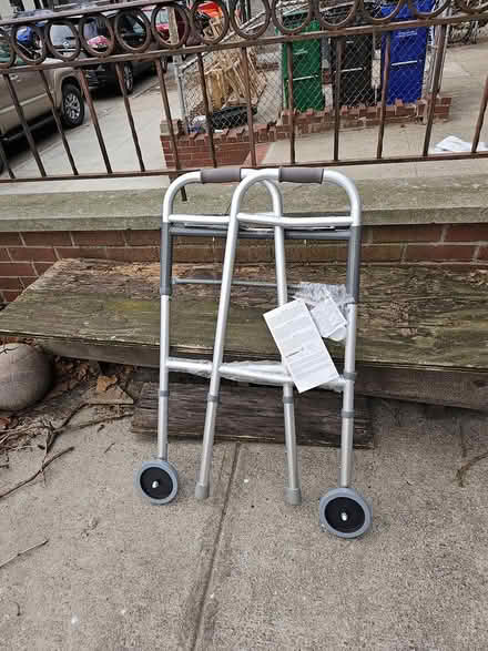 Photo of free new walker with tags (Sunnyside 48th Street) #1