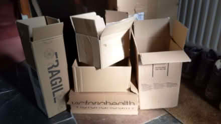 Photo of free Small cardboard boxes (Duffield DE56) #1