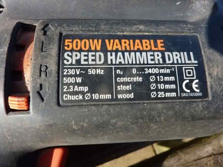 Photo of free Electric drill (Mains) (Townend FY5) #2