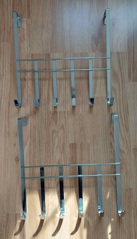 Photo of free Two Chrome Over Door Hooks (Top Amersham HP6) #1
