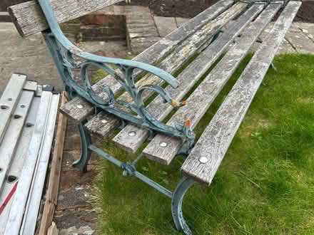 Photo of free 2 seater garden bench (East Hagbourne, OX11) #2