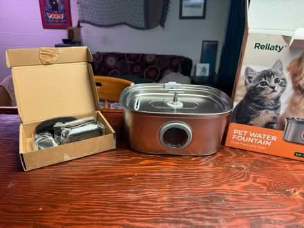 Photo of free Pet water fountain (Lawrence Twp) #1