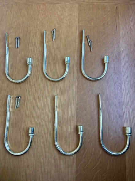 Photo of free 6 gold hold backs (Woodhouse S13) #1