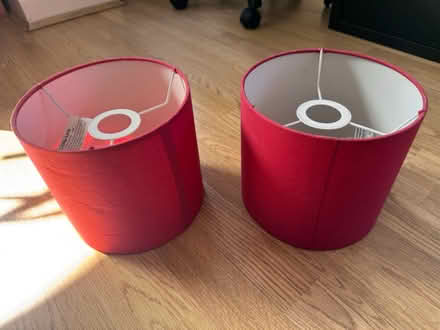 Photo of free 2 lamp shades (Shadwell basin) #2