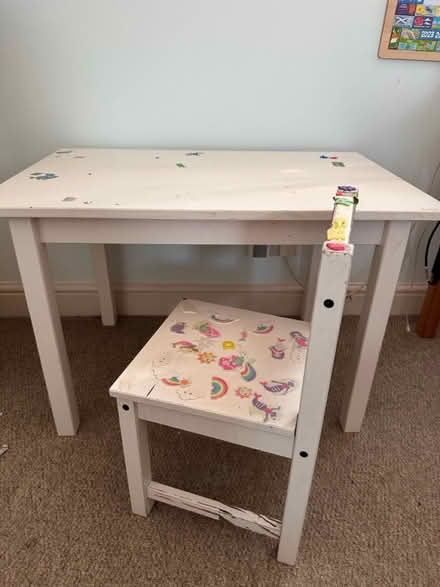 Photo of free Kids table and chair (Central Horsham) #1