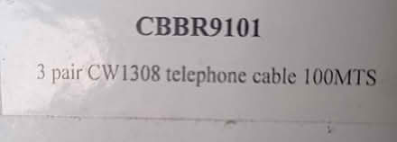 Photo of free 3 pair telephone cable (Lancaster bulk) #1