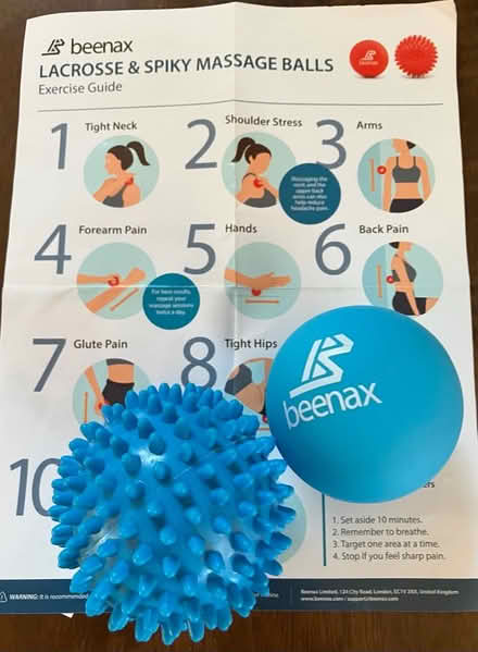 Photo of free 2 massage balls (GL52 (GL52 (Fairview/Pittville)) #1