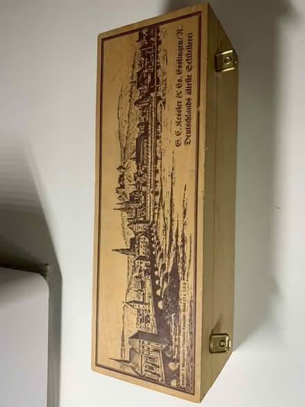 Photo of free Wooden wine gift box (Chiswick) #1