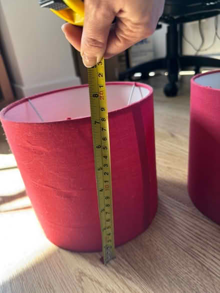 Photo of free 2 lamp shades (Shadwell basin) #4