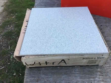 Photo of free Ceramic floor tiles approx x 10 30cm x 30cm (Brogborough MK43) #1