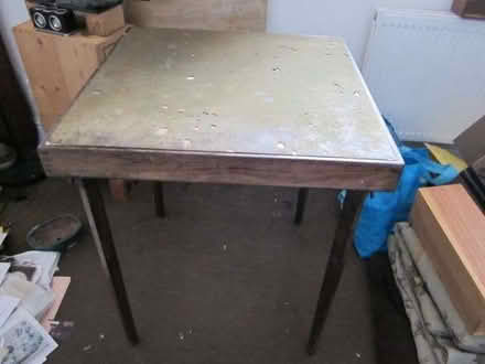 Photo of free Square Folding Table Card Gardening desk Cafe Vintage Vono (Canonbury N1) #1