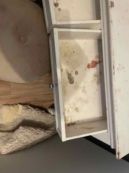 Photo of free Old dresser and stool (Whitefield (M45)) #3