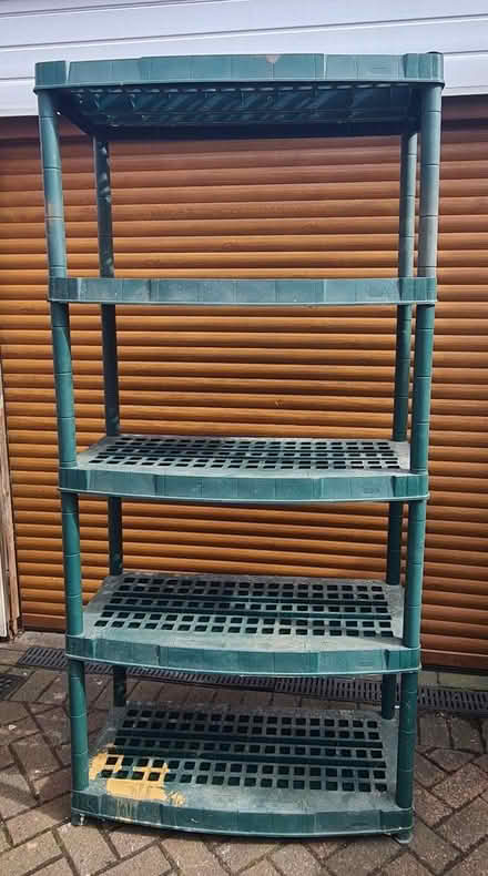 Photo of free Adjustable plastic shelving (Baxenden BB5) #1