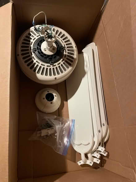 Photo of free 50” cassablanca ceiling fan (Westchester) #2