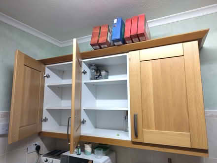 Photo of free Kitchen cupboards - solid wood (Marston OX3) #2