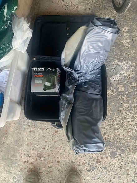 Photo of free Air mattress plus pump (CB1) #1
