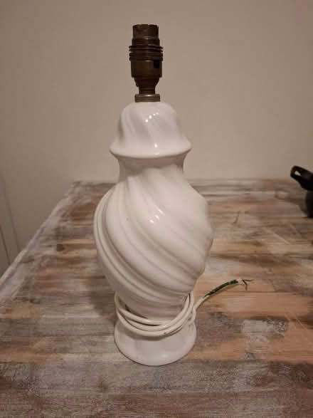 Photo of free White table-lamp base (New Marston OX3) #1