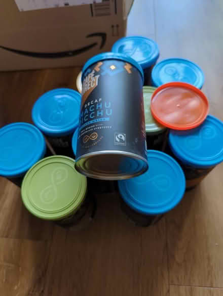 Photo of free 11 Cafe Direct Coffee Tins (Letchworth (SG6)) #2