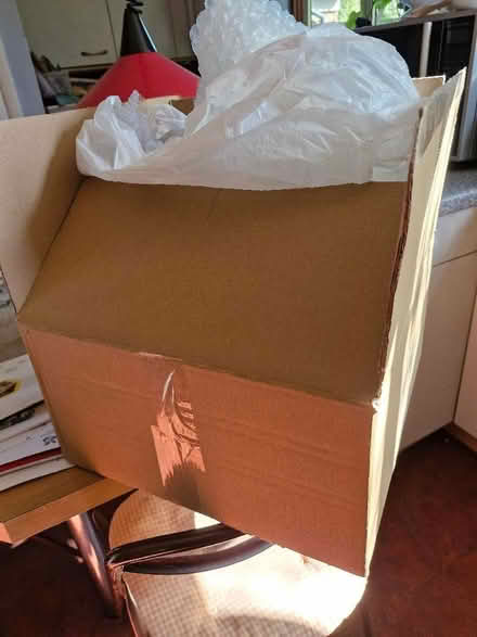 Photo of free Medium sized box filled with bubble wrap (Shirley CR0) #1