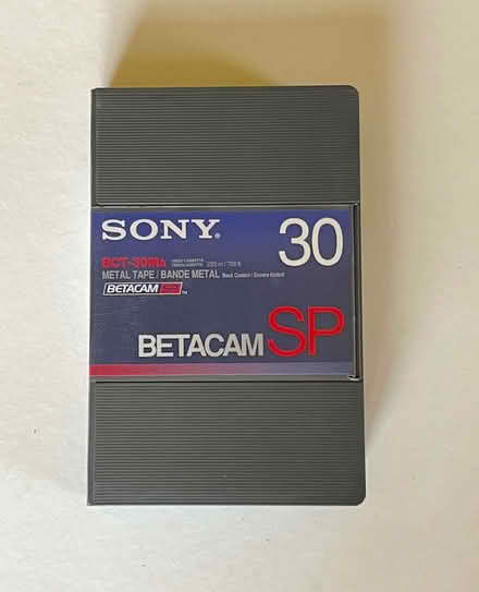 Photo of free 3x Sony Betacam SP Recording Tapes - Brand New - Unused (Fenham NE4) #4