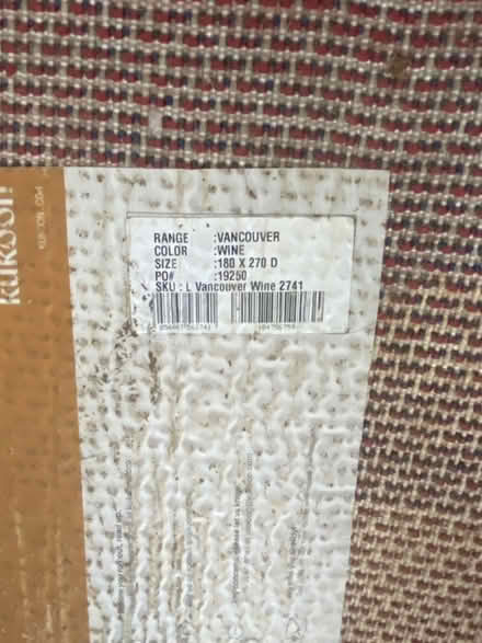 Photo of free Rug (Kendal LA9) #1