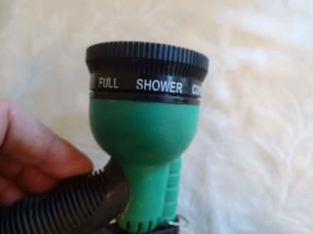 Photo of free garden hose trigger nozzle with spray adjustment (Tolworth KT5) #3