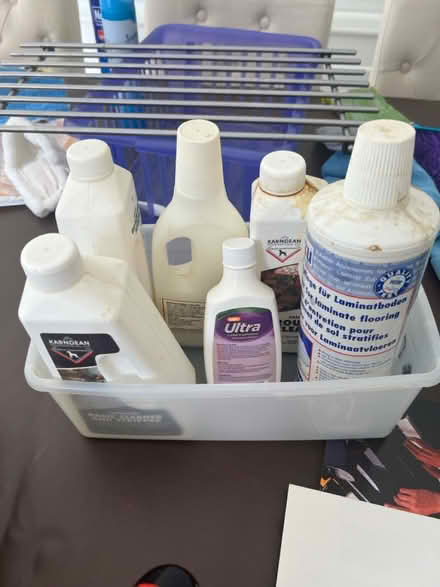 Photo of free Assorted floor cleaning products (Rugby, Brownsover CV21 1ua) #1