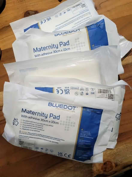 Photo of free 6 x maternity sanitary pads (Harlington, LU5) #1