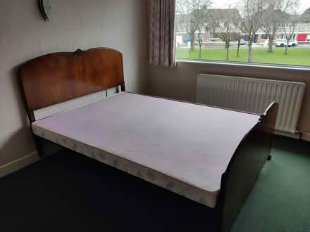 Photo of free Double bed , mid -century style (Churchtown area) #2