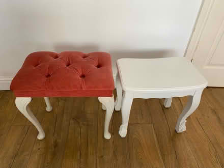 Photo of free 2 dressing table stools (Heswall) #1