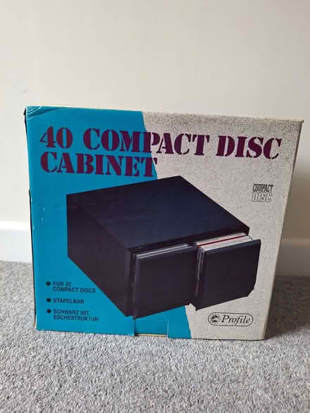 Photo of free CD cabinet (Penwortham Lane PR1) #1